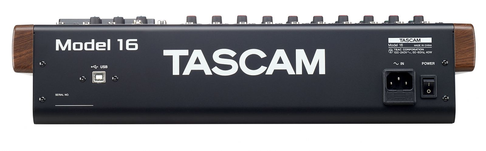 Tascam Model 16 14-Ch Analogue Mixer with 16-Track Digital Recorder