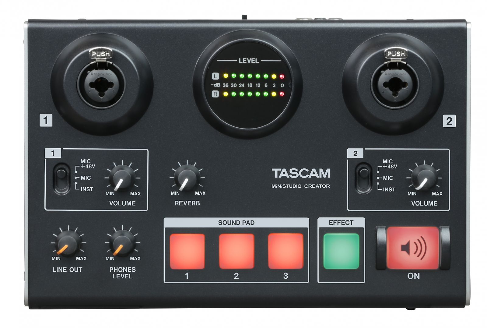 Tascam US-42B MiniStudio-Series "Creator" / USB Audio Interface