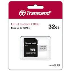 Transcend microSDHC 32GB U1 (R95/W25)