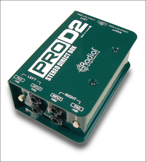 Radial PROD2 Stereo Direct Box