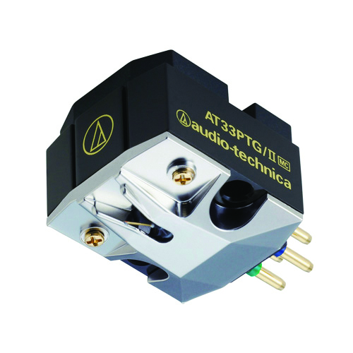 Audio-Technica AT33PTG/II, pickup med dubbel rörlig spole och MicroLine®-slipad nål
