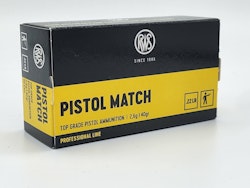 RWS .22lr. Pistol Match, förpackning 500 st