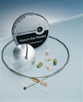 Rengöringssats pocket kaliber .22-.45/12