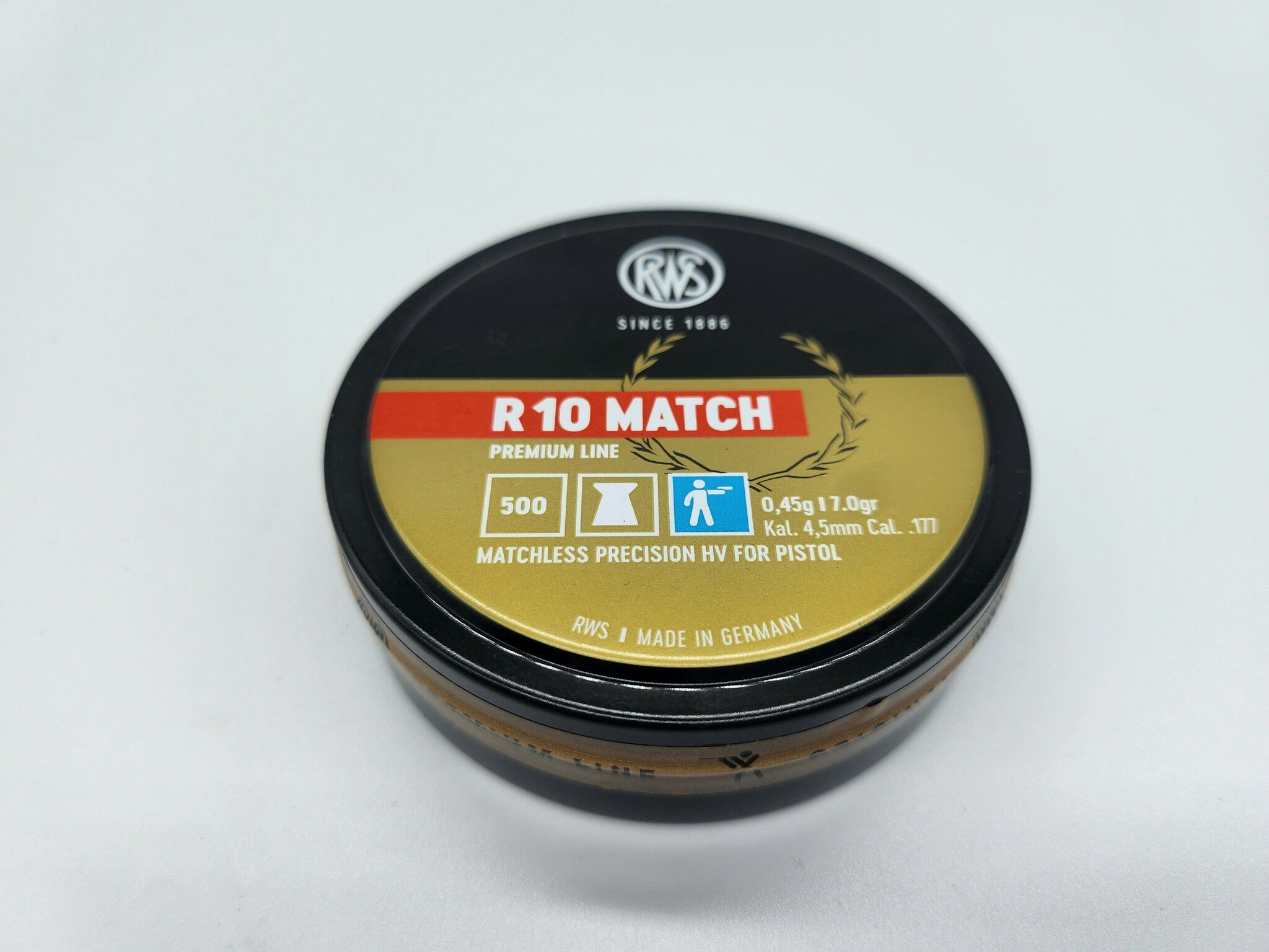RWS R 10 Match 0,45 g Ø 4,50 mm 500 st