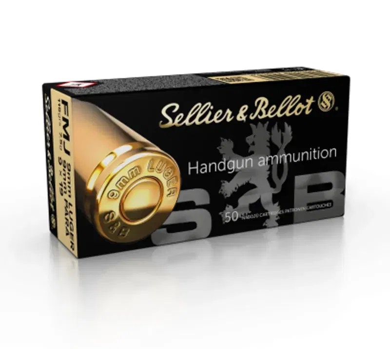 S&B 9 mm Luger 115 FMJ 50st