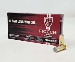 FIOCCHI 32 S&W 100 gr Long WC