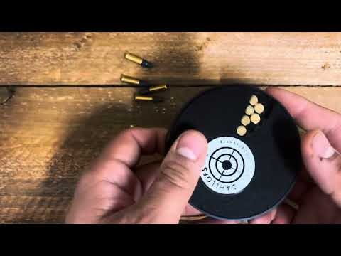 Rund ammunitionslåda för fältskytte .22lr