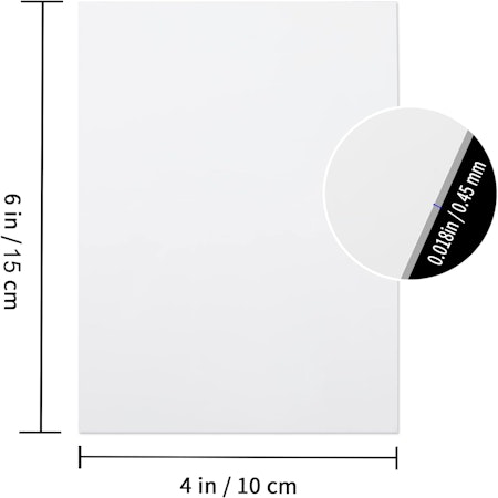 10x15 CM ALUMINIUMSBILDE