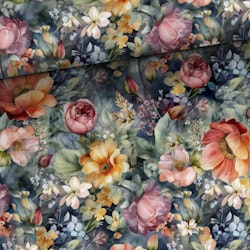 STUV 40 cm - Joggingtyg Vackra blommor
