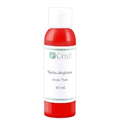 Akrylfärg - Hot red (60 ml)