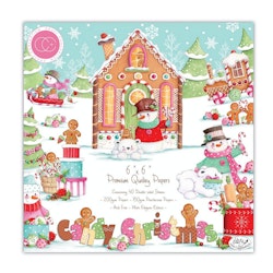 Pappersblock 15 x 15 cm - Candy christmas
