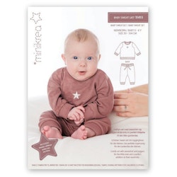 Minikrea symönster - Sweatset till baby