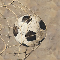 Joggingtyg Fotboll i mål (40 x 50 cm)