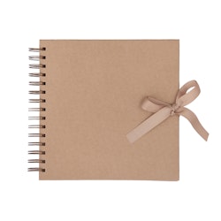 Scrapbook 20 cm - natur