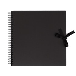 Scrapbook 30 cm - svart