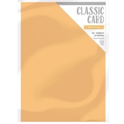 Classic cardstock A4 - Apricot orange (10 st)