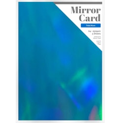 Mirror card A4 - Iridescent - Tidal Wave (5 st)