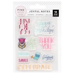 Clear stamps - Joyful Notes