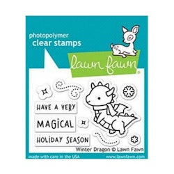 Clear stamps - Winter Dragon