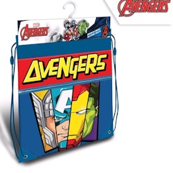 Gymnastikpåse 38x30cm - Avengers