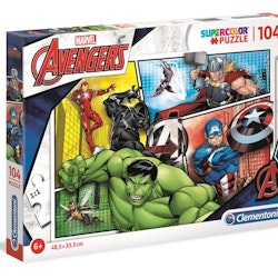 Pussel 104 bitar - Marvel Avengers