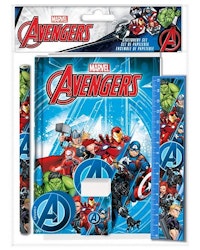 Skolset Skrivset 5-delar - Avengers