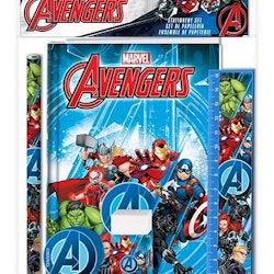 Skolset Skrivset 5-delar - Avengers