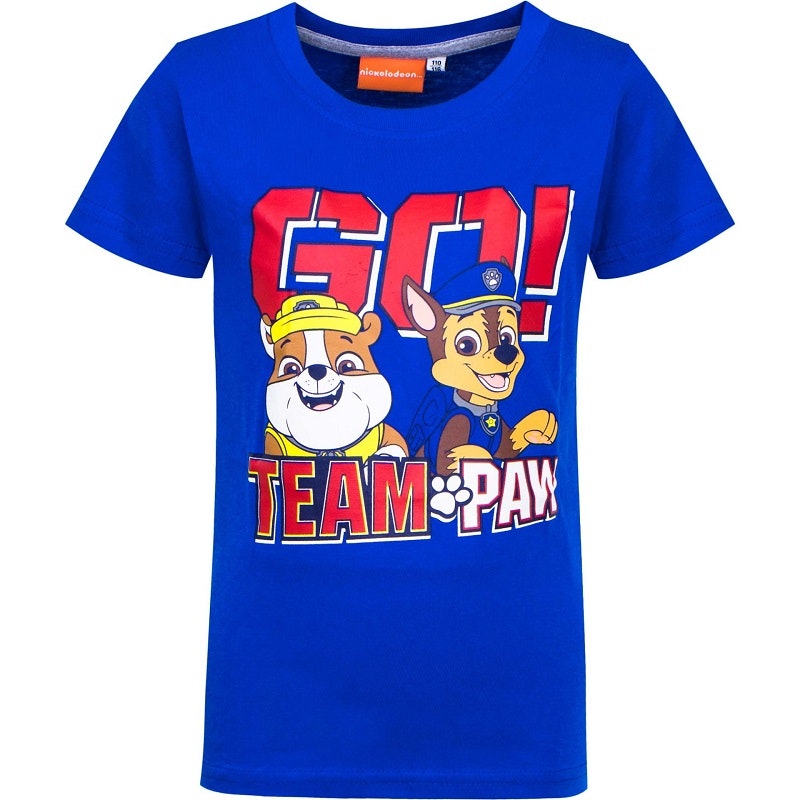 Blå Kortärmad T-shirt - Paw Patrol