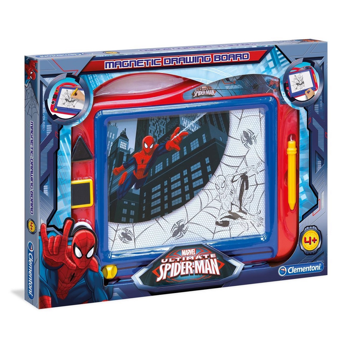 Magnetisk Rit-tavla  - Spiderman