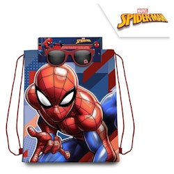 Gymnastikpåse och solglasögon - Spiderman