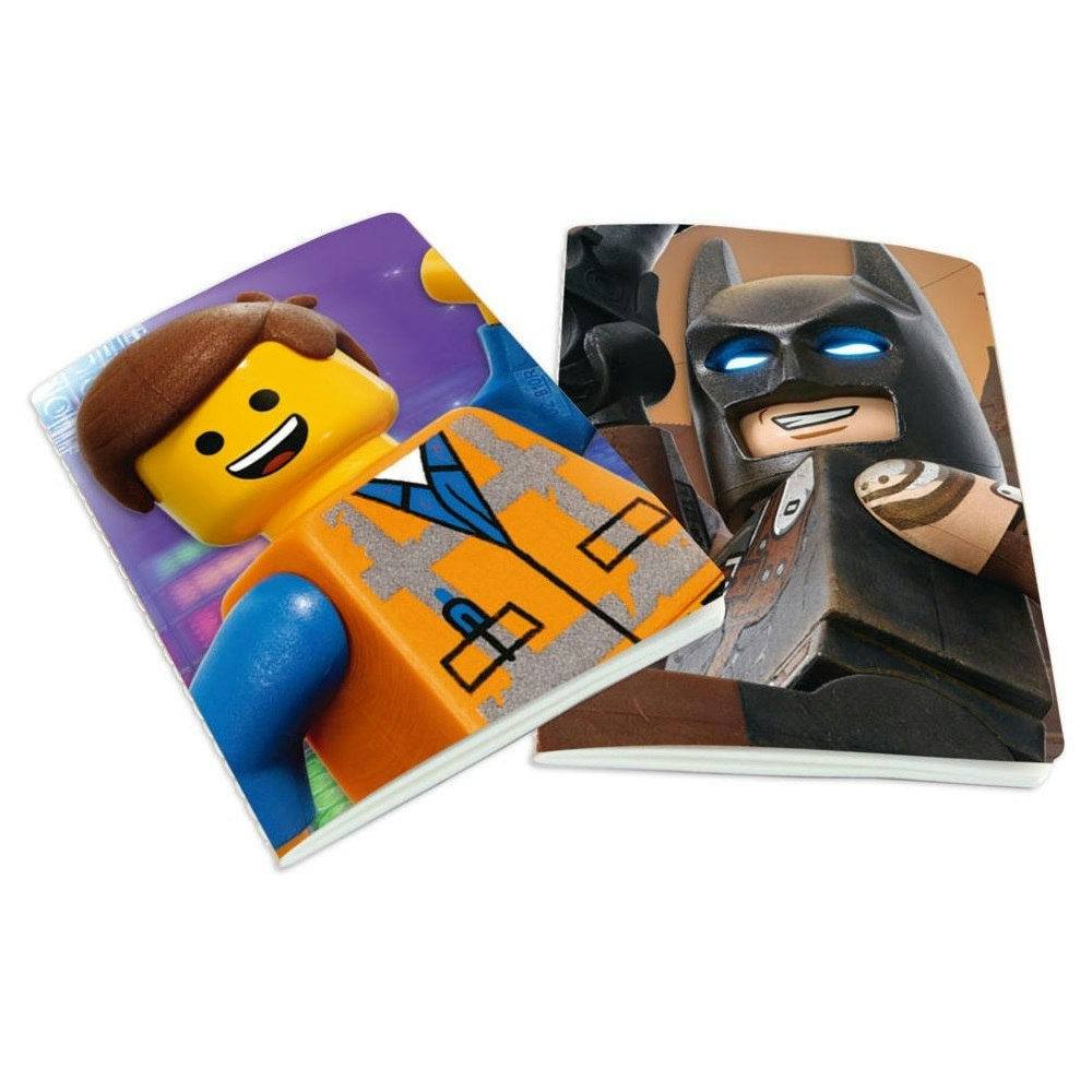 Anteckningsbok skrivhäfte 2 pack - LEGO