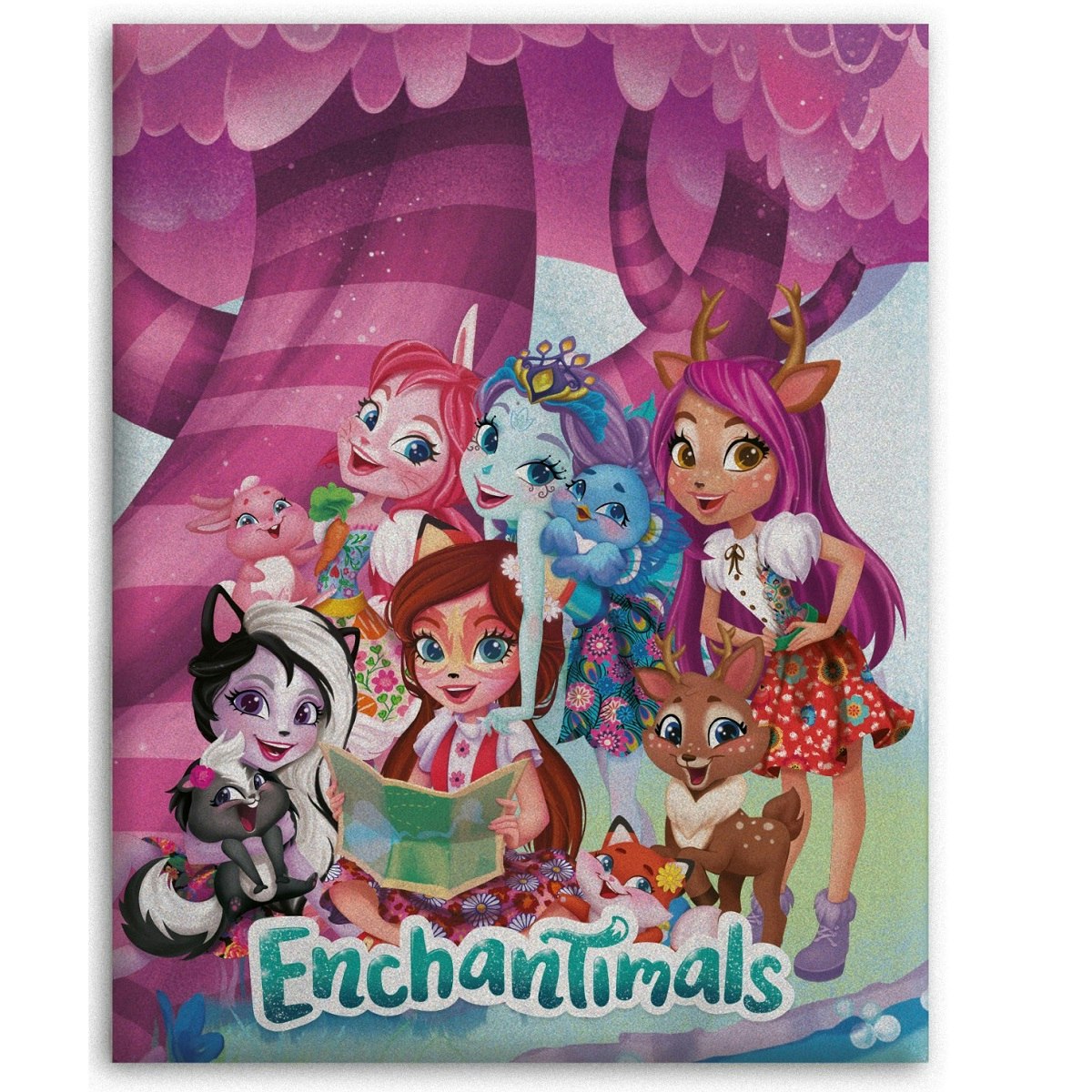 Fleecefilt 100 x 140cm - Enchantimals