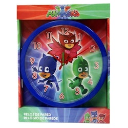 Väggklocka 25cm - PJ Masks