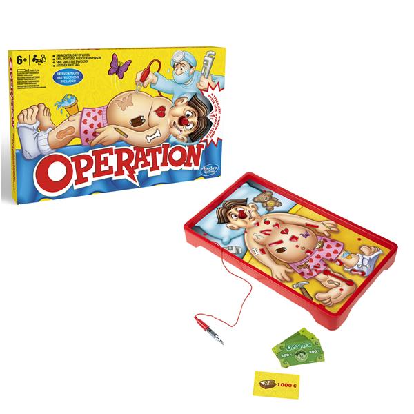 Hasbro Operation - Svensk version