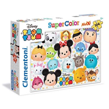 Pussel, Kids SuperColor 104 bitar - Tsum Tsum