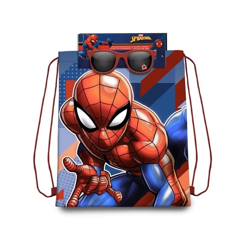 Gymnastikpåse och solglasögon - Spiderman