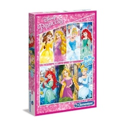 Pussel 2st olika 2x20 bitar - Princess