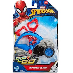 Marvel Spider-Ham Rip N Go stuntfordon - Spiderman