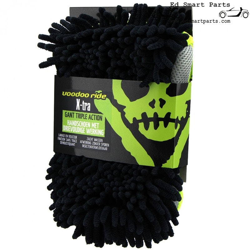 Voodoo Ride Extra Wash Mitt - Glove with 3 functions