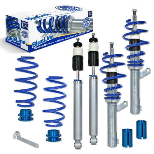 BlueLine Coilover Kit suitable for BMW 3er Touring (E30) 316, 316i, 318i, 320i, 323i, 325i and 324D / TD year 1988 - 03.1995