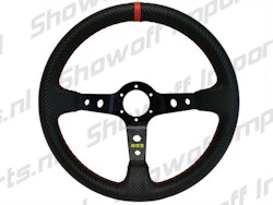 RRS Uni Race/Drift 90mm Dished Steering Wheel 350mm Carbonlook