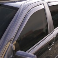 Window Visors Dark suitable for Ford Transit Custom 2012-