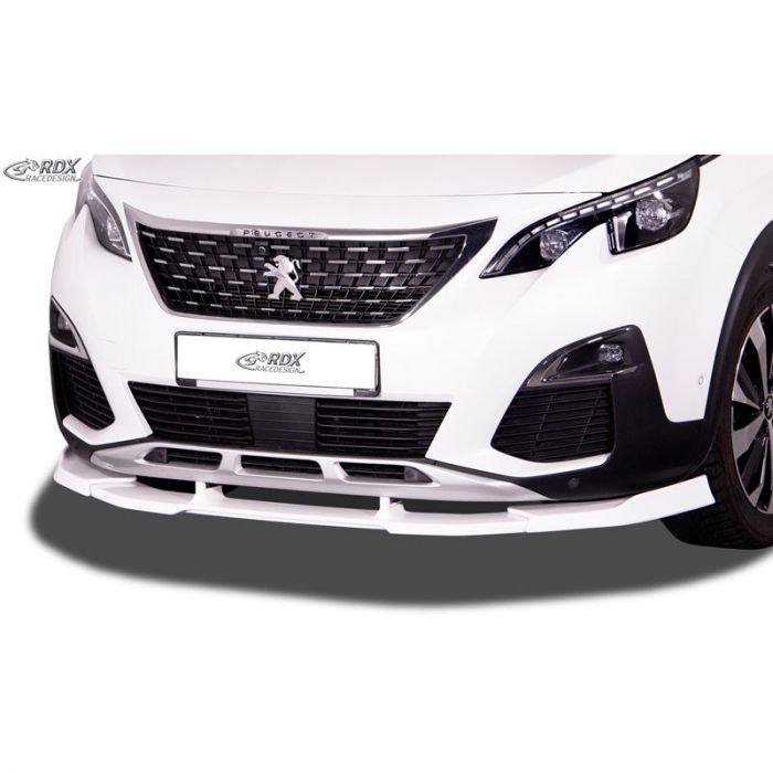 Front spoiler Vario-X suitable for Peugeot 5008 II 2016-2020 (PU)