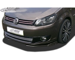 Front spoiler Vario-X suitable for Volkswagen Touran 2011- & Caddy 2010- (PU)