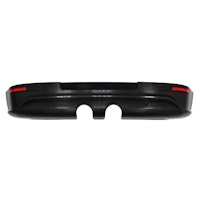 Rear bumper in sports design suitable for VW Golf 5