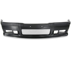 Front bumper ins sports design with removeabel racing grid and spoiler suitable for BMW 3er E36 year 1990 - 1998
