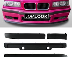 For BMW 3 Series E36 M3 Front Bumper Moldings Panels Trims Impact Rubber Strips suitable for BMW E36, 3 Series, Sedan/ Touring with M3 / M-Packet Frontbumper