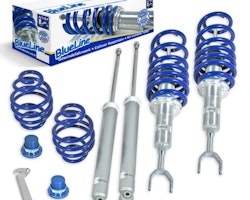BlueLine Coilover Kit suitable for VW Passat 3B and 3BG incl. Variant-models year 03.1997-2005, except vehicles with four-wheel drive