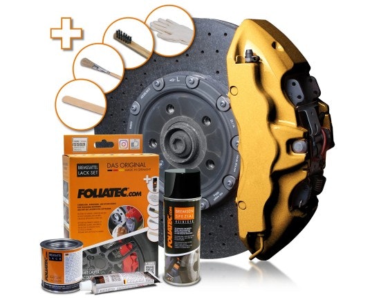 Brake Caliper Lacquer Set prestige gold metalic