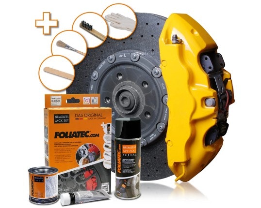 Brake Caliper Lacquer Set performance yellow